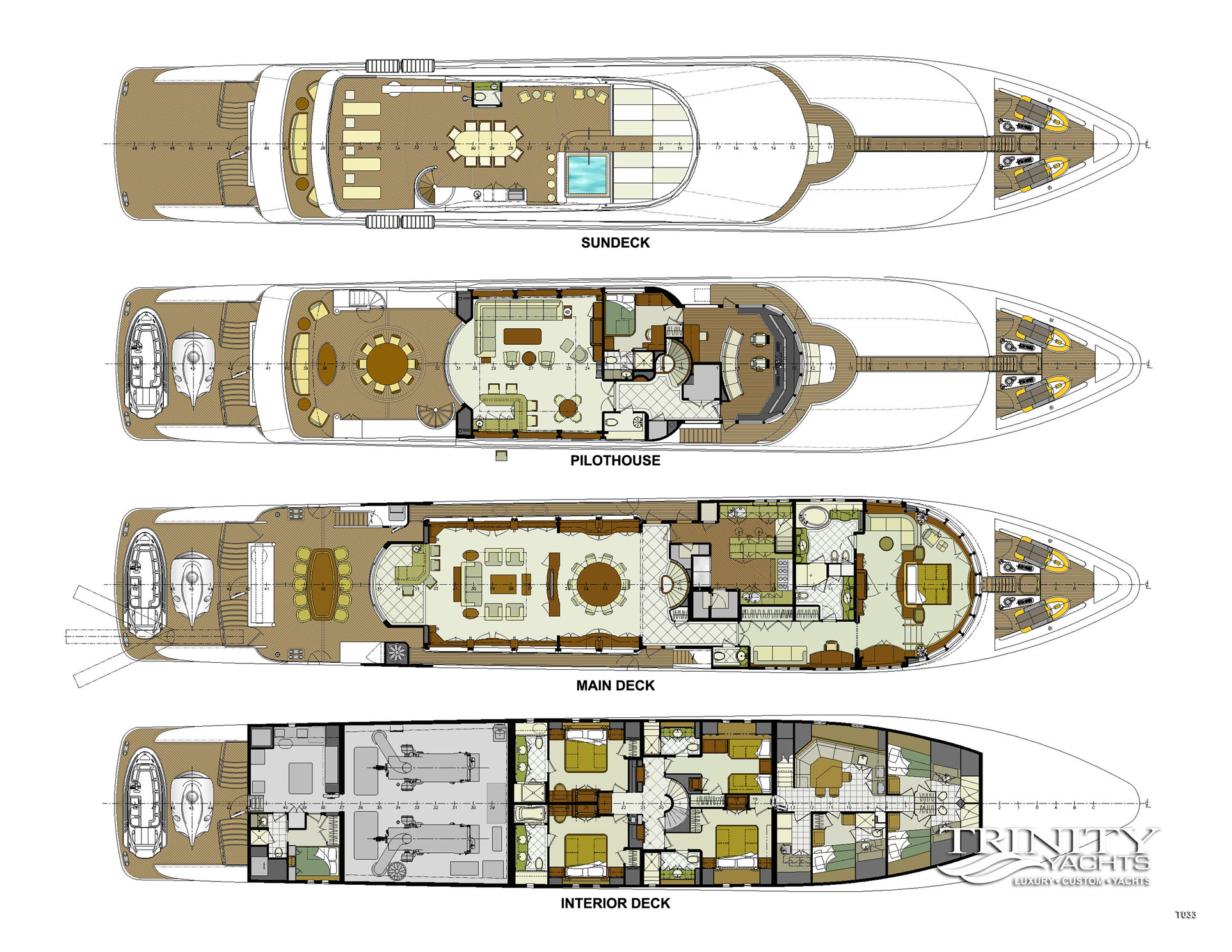 super yacht floor plans